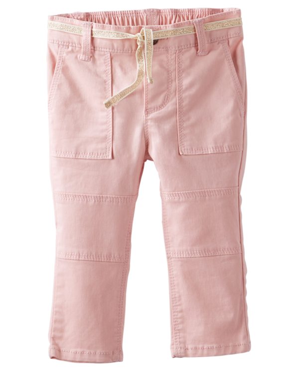 Pembe Cepli Pantolon