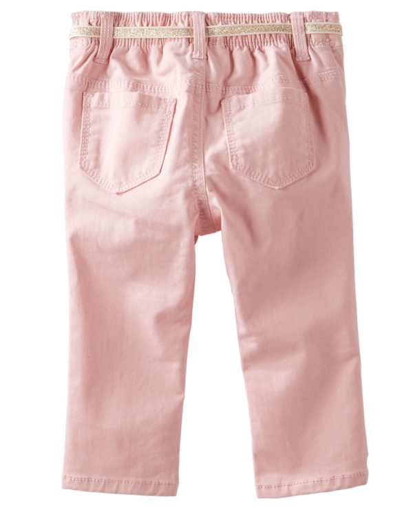 Pembe Cepli Pantolon