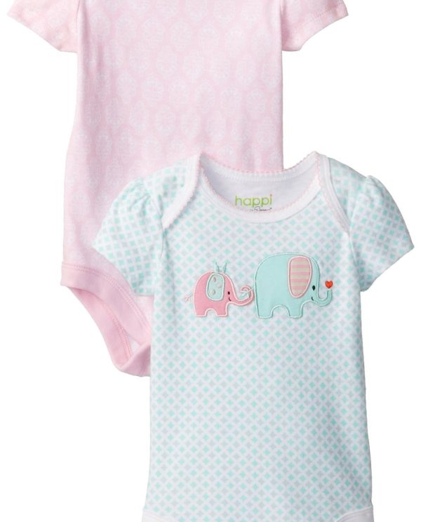 Pembe Mint İkili Kısa Kollu Body