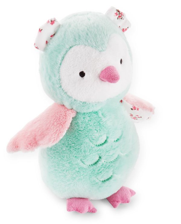 Mint Pembe Baykuş Pelüş Oyuncak