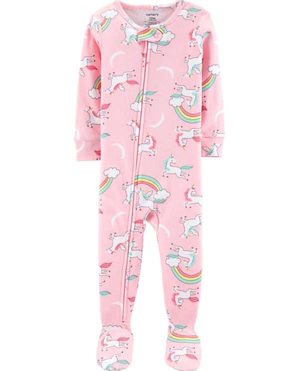 Pembe Gökkuşağı Desenli Tulum